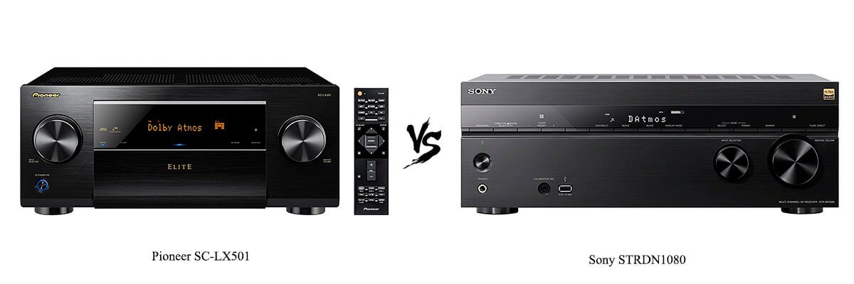 Pioneer SC-LX501 vs. Sony STRDN1080